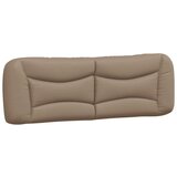  Posteljni okvir z vzglavjem kapučino 160x200 cm umetno usnje, (21086293) | Shoptok.si