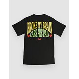 Donut Broke My Brain T-shirt black Cene