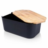 Vilde 259301 - kutija za hleb 33 x 18,5 x 12 cm - crna cene