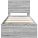  Konstrukcija postelje z vzglavjem Siva Sonoma 90 x 200 cm, (5000103700) | Shoptok.si