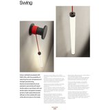  Redo 01-3304 - LED prigušiva zidna lampa SWING LED/16W/230V 3000/4000K CRI 90 crna | Eponuda.com
