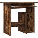  Radni stol boja dimljenog hrasta 80x45x74 cm konstruirano drvo | shoptok.hr