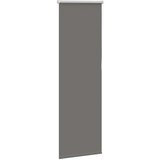 vidaXL Rolo zatemnjena siv 55x130 cm tkanina širina 50,7 cm poliester | Shoptok.si