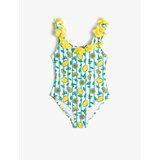 Koton Swimsuit - Yellow - Graphic Cene