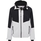 Icepeak Zunanja jakna 'DASSOW' svetlo siva / črna | Shoptok.si