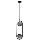  Cordel Viseća Lampa Grafit Crna 2x28W G9 ( 15037 ) cene
