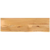 vidaXL Mizna plošča z naravnim robom 100x40x2,5 cm trden mangov les