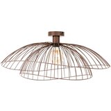 QAZQA Dizajnerska stropna svetilka bronasta 45 cm - Pua Cene