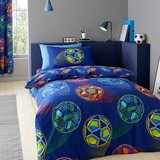 Catherine Lansfield Dječja posteljina za krevet za jednu osobu 135x200 cm Bright Football – | shoptok.hr