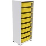 Hanah home višenamenska polica cara 8N white yellow | ePonuda.com