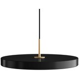 UMAGE Crna LED viseća svjetiljka s mogućnosti zatamnjivanja s metalnim sjenilom ø 43 cm Asteria Plus Medium – Cijene