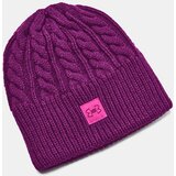 Under Armour Halftime Cable Knit Beanie - PPL - Women Cene