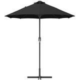  Vrtni suncobran Crna 370 x 197 x 239 cm Poliester i aluminij | Eponuda.ba