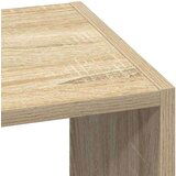 vidaXL Knjižna omara zložljiva sonoma hrast 30x30x80 cm inženirski les | Shoptok.si