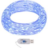 vidaXL led mikro traka s vilinskim svjetlima 40 m 400 led plava cijene