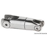 Osculati Swivelling connection Stainless Steel AISI316 10 - 12 mm | shoptok.hr