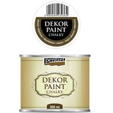 PENTACOLOR Dekorativna kredna barva Chalky Pentart 500 ml | Ebony | Shoptok.si