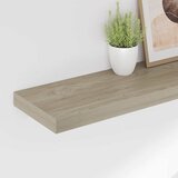  Plutajuće zidne police 4 kom boja hrasta 80 x 23,5 x 3,8 cm MDF | shoptok.hr