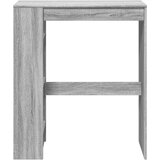 vidaXL Barski stol s držačima boja hrasta 90x40x103,5 cm drveni | shoptok.hr