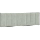  Jastuk za uzglavlje Hanko svjetlosivi 152 cm baršunasti - Svjetlosiva 152 cm 1 | shoptok.hr