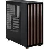 North Charcoal Black TG FD-C-NOR1C-02, PC Midi-Tower Stakleno okno