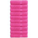 vidaXL Ručnici za kupanje SOLUND 10 kom tirkizni 100x150 cm 600 gsm | shoptok.hr
