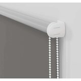 vidaXL Roller Blind Blackout siv 50x150 cm Širina tkanine 45,7 cm | Shoptok.si