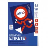 NANO Etikete za laserske i ink-jet pisače , N-207, 99,1x93,1 mm, 100/1 | shoptok.hr
