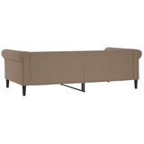  Dnevni krevet boja cappuccina 100 x 200 cm od umjetne kože | shoptok.hr