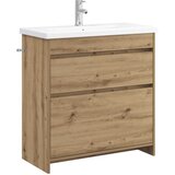vidaXL Komplet pohištva za kopalnico Artisan hrast 81 x 40 x 84,5 cm, (5000245027) | Shoptok.si