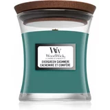 WoodWick Evergreen Cashmere dišeča sveča 85 g