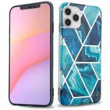 Cadorabo Case, združljiv z Apple in Blue Wave Marmor št. 13 - Zaščitni pokrov iz silikona TPU z mozaikom vzorca, (20565405) Cene