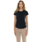 Leone 1947 Majice s kratkimi rokavi Woman T-Shirt Short Sleeves Relaxed Črna | Shoptok.si