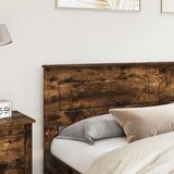  Uzglavlje Dimljeni hrast Konstruirano drvo Smeđa 90 cm | shoptok.hr