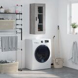 vidaXL Stenska omarica siva sonoma 34,5x34x90 cm | Shoptok.si