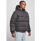 UC Men Cropped Pull Over Hooded Jacket Black | shoptok.hr