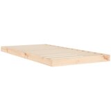  Okvir kreveta za jednu osobu 90 x 190 cm od masivne borovine | shoptok.hr