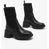 Resti Black women's Acigog flat heeled boots | Shoptok.si