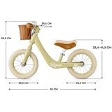 Kinderkraft bicikl balance bike rapid 2/ svetlo zelena | Eponuda.com