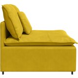 Modularna sofa s jastucima žuta 100 cm | shoptok.hr