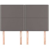  Uzglavlja 4 kom sivi 72 x 5 x 78/88 cm od umjetne kože | shoptok.hr