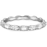 Swarovski Prstan siva barva | Shoptok.si