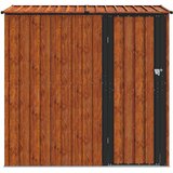  Vrtne šupe Smeđa 203,5 x 73 x 200 cm Metal | shoptok.hr