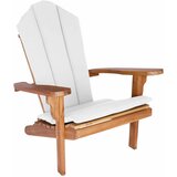  Vrtna Adirondack stolica Prirodna Čvrsto teak drvo | shoptok.hr
