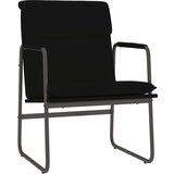  Ležaljka crna 55 x 64 x 80 cm od umjetne kože | shoptok.hr