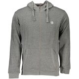 Sergio Tacchini Muška Siva Majica s Kapuljačom na Patentni Zatvarač | shoptok.hr
