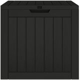 Vrtna kutija za pohranu crna 55,5 x 43 x 53 cm polipropilen | shoptok.hr