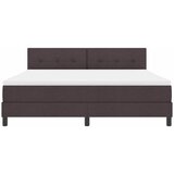  Krevet s opruga kutije Tamno smeđa 180 x 200 cm tkanina | shoptok.hr