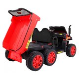 Traktor na akumulator Farmer Truck 4x4 - rdeč | Shoptok.si