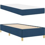 Box Konstrukcija postelje z vzmetnico Modra 80 x 200 cm blago, (5000123638) Slike